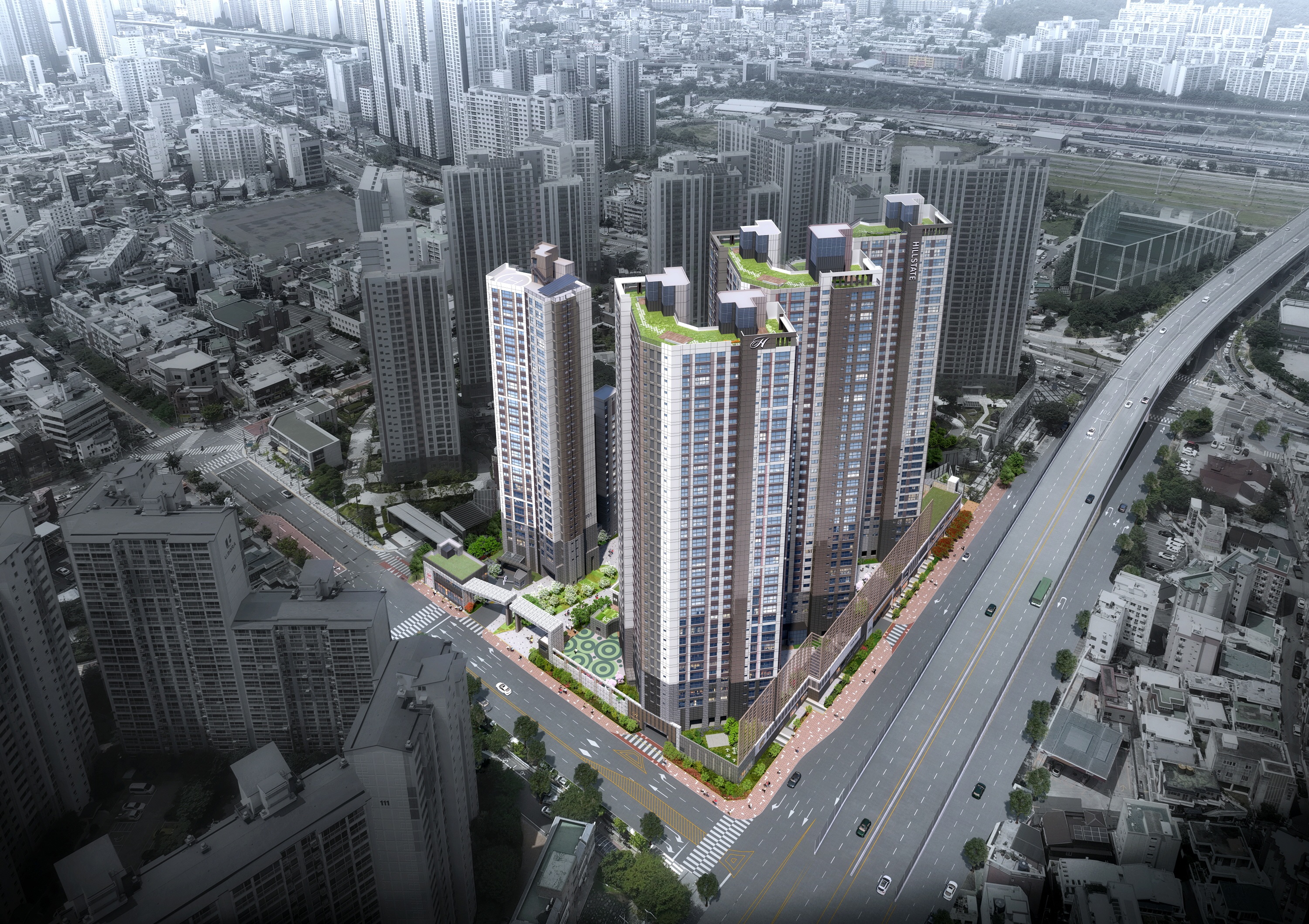 힐스테이트 가야 조감도