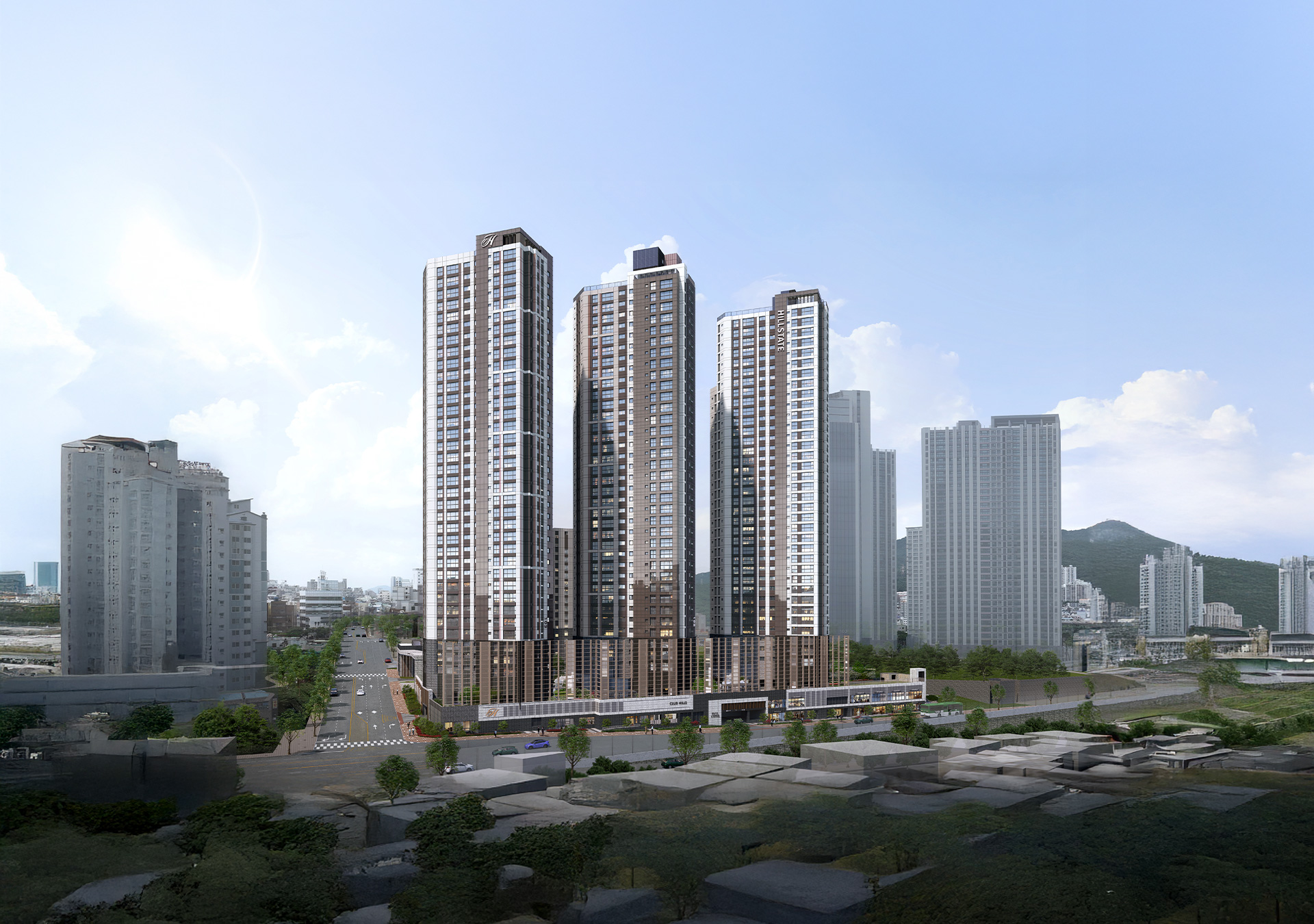 힐스테이트 가야 조감도 2